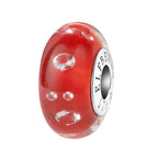 Elfbeads Saffron Red Monroe red glass Bead by The Alternative Bead. Your official Elfbeads Retailer from Germany