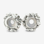 Praan Sakura Blossom Stopper Charms silver sterling-silver Stopper by The Alternative Bead. Your official Praan Retailer from Germany