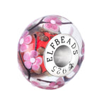 Elfbeads Sakura Forbidden Romance silver glass Bead by The Alternative Bead. Your official Elfbeads Retailer from Germany