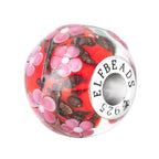Elfbeads Sakura Forbidden Romance World silver glass Bead by The Alternative Bead. Your official Elfbeads Retailer from Germany