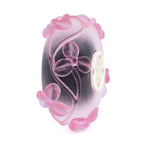 Elfbeads Sakura Night Flowertwig Frost  glass Bead by The Alternative Bead. Your official Elfbeads Retailer from Germany