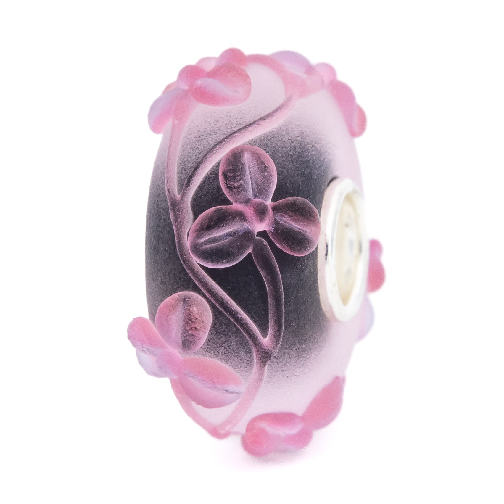 Elfbeads Sakura Night Flowertwig Frost  glass Bead by The Alternative Bead. Your official Elfbeads Retailer from Germany