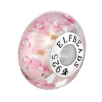 Elfbeads Sakura Petals Snow   Bead by The Alternative Bead. Your official Elfbeads Retailer from Germany