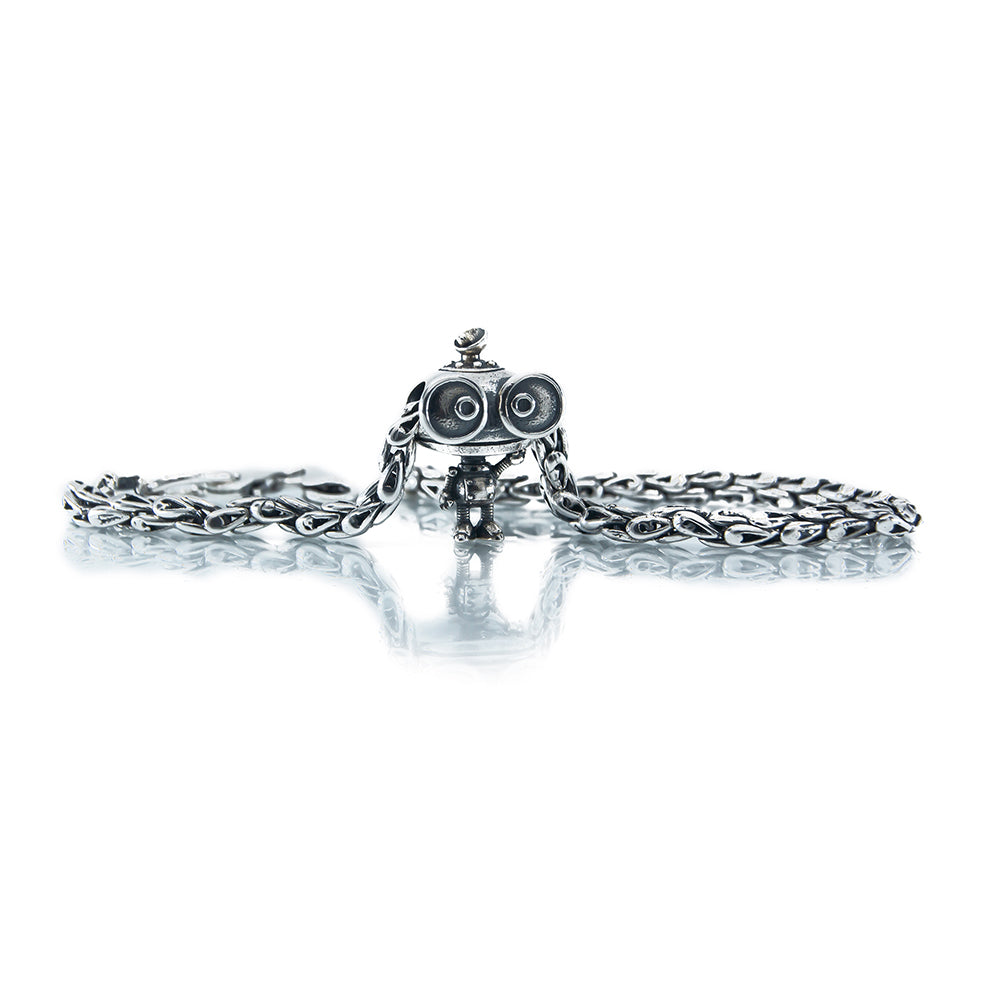 Aurora Charm Scrapy The Bot silver sterling-silver Bead by The Alternative Bead. Your official Aurora Charm Retailer from Germany