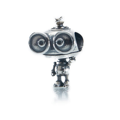 The Alternative Bead: Aurora Charm - Scrapy The Bot Sterling Silver Charm Picture 2