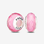 Praan Sea Pink Crystal Stopper Charms pink crystal Stopper by The Alternative Bead. Your official Praan Retailer from Germany