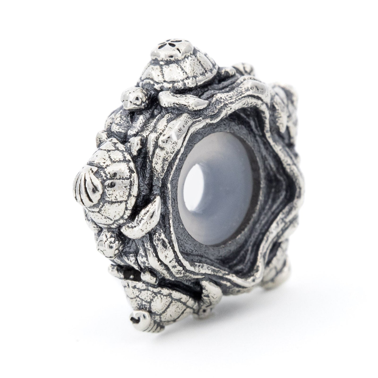 Elfbeads Seashell Turtles Stopper silver sterling-silver Stopper by The Alternative Bead. Your official Elfbeads Retailer from Germany