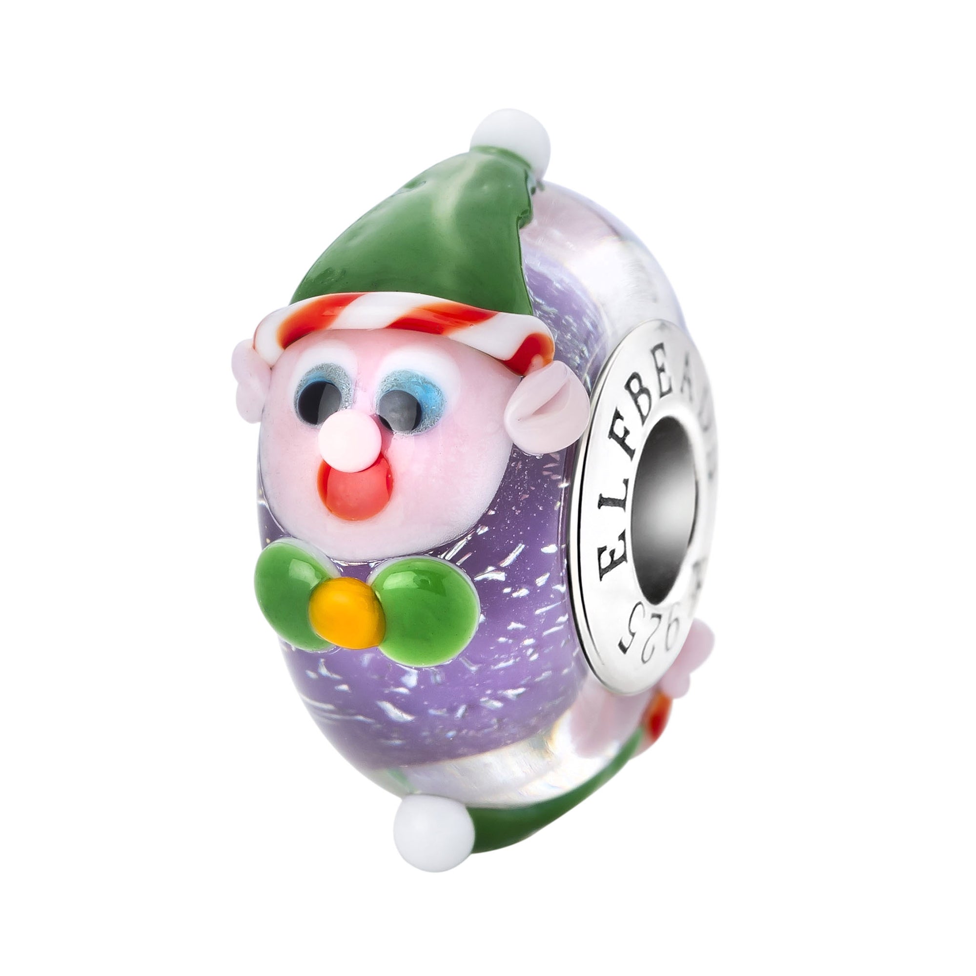 Elfbeads Secret Elf of Wonder silver glass Bead by The Alternative Bead. Your official Elfbeads Retailer from Germany