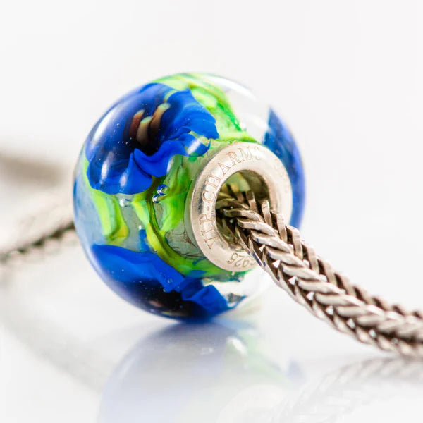 VIP-CHARMS Sapphire Dream Bead  glass Bead by The Alternative Bead. Your official VIP-CHARMS Retailer from Germany