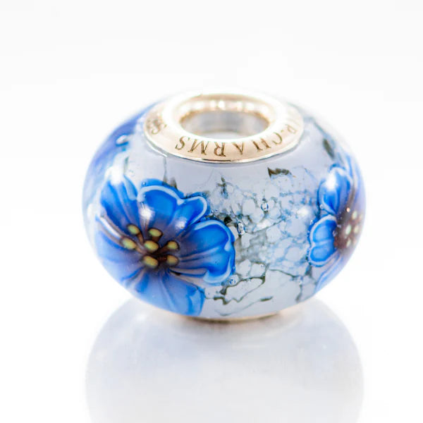 VIP-CHARMS Blue Mirage Bead blue glass Bead by The Alternative Bead. Your official VIP-CHARMS Retailer from Germany