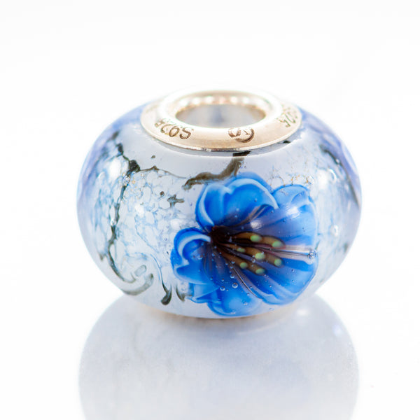 VIP-CHARMS Blue Mirage Bead blue glass Bead by The Alternative Bead. Your official VIP-CHARMS Retailer from Germany