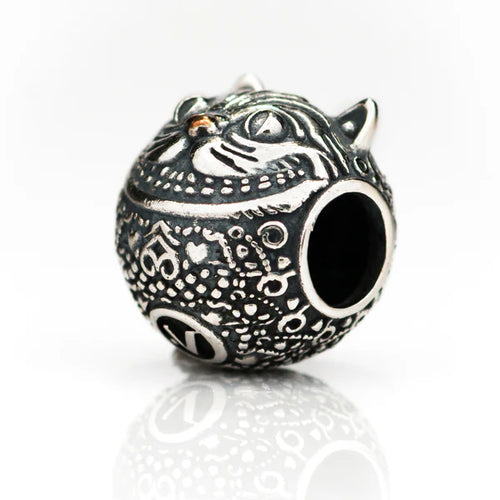 VIP-CHARMS Cheshire Cat Bead silver sterling-silver Bead by The Alternative Bead. Your official VIP-CHARMS Retailer from Germany