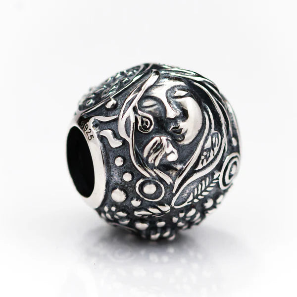 VIP-CHARMS Mother Nature Bead silver sterling-silver Bead by The Alternative Bead. Your official VIP-CHARMS Retailer from Germany