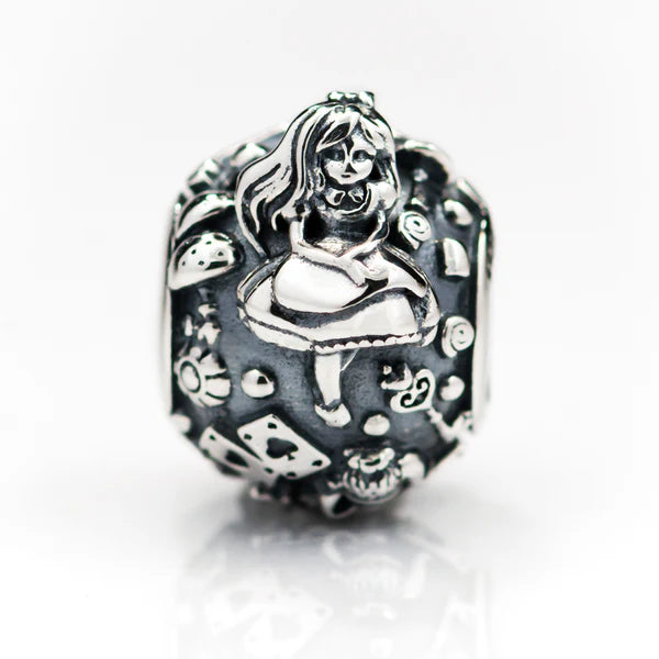 VIP-CHARMS Alice Bead silver sterling-silver Bead by The Alternative Bead. Your official VIP-CHARMS Retailer from Germany
