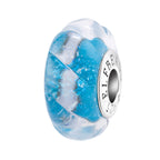Elfbeads Shimmering Seafoam Waves blue glass Bead by The Alternative Bead. Your official Elfbeads Retailer from Germany