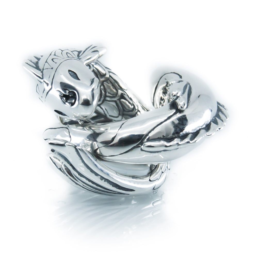 The Alternative Bead: Aurora Charm - Shui & Huo Fish Set Sterling Silver Charm Picture 2