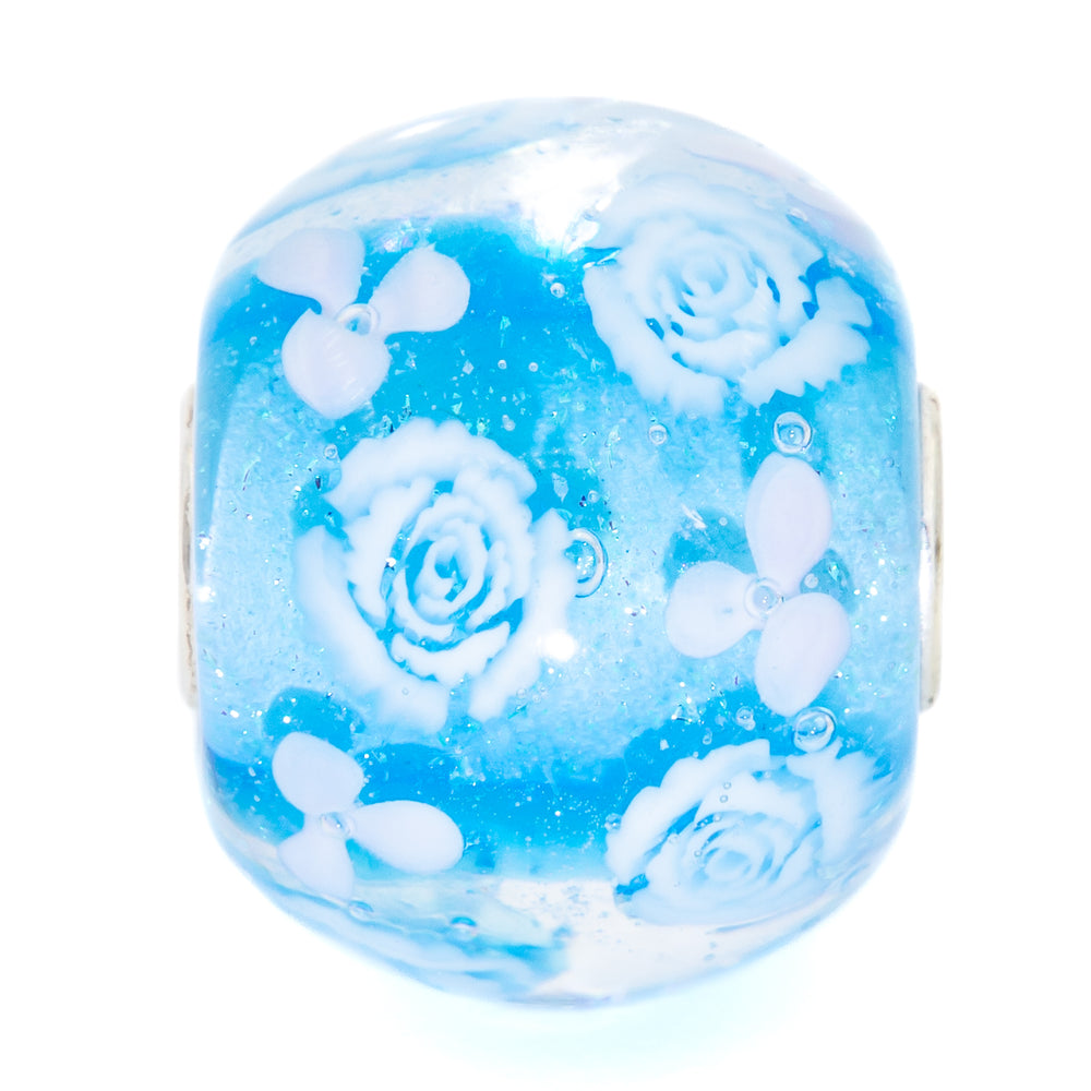  Elfbeads Sky Rose Meadow World Charm by The Alternative Bead 