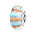 Elfbeads Sky Lane Fractal blue; pink; gold glass Bead by The Alternative Bead. Your official Elfbeads Retailer from Germany