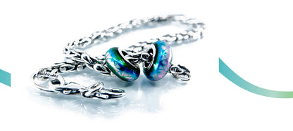 The Alternative Bead: Aurora Charm - Aurora Lights Special Edition Stopper Sterling Silver Charm Picture 5