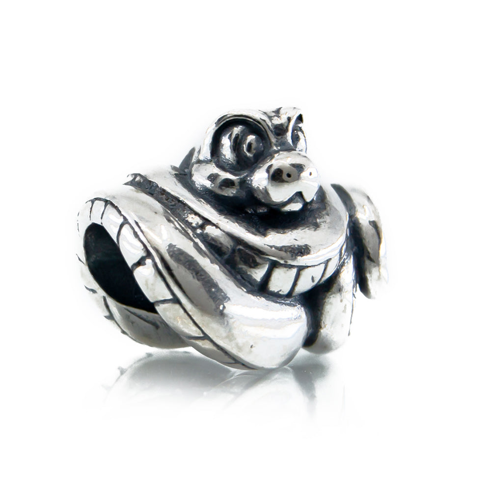 Aurora Charm Hissi the Snake silver sterling-silver Bead by The Alternative Bead. Your official Aurora Charm Retailer from Germany