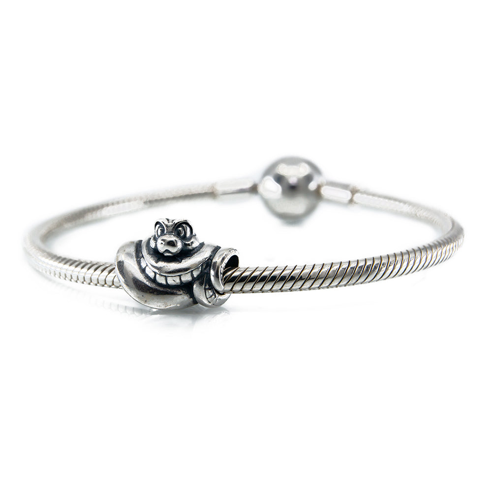 Aurora Charm Hissi the Snake silver sterling-silver Bead by The Alternative Bead. Your official Aurora Charm Retailer from Germany