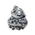 Elfbeads Snakey Claus silver sterling-silver Bead by The Alternative Bead. Your official Elfbeads Retailer from Germany