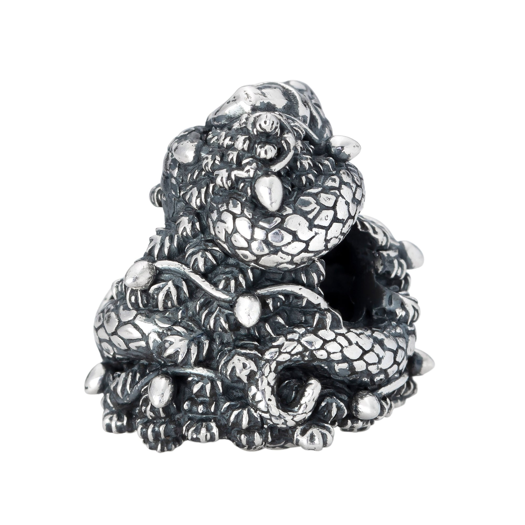 Elfbeads Snakey Claus silver sterling-silver Bead by The Alternative Bead. Your official Elfbeads Retailer from Germany