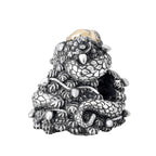 Elfbeads Snakey Claus Two-Tone silver sterling-silver Bead by The Alternative Bead. Your official Elfbeads Retailer from Germany