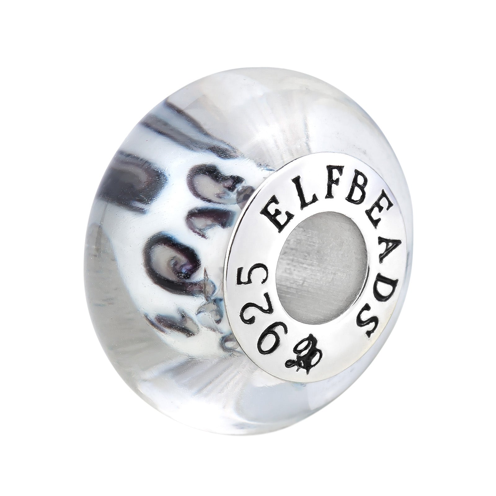 Elfbeads Snow Leopard  glass Bead by The Alternative Bead. Your official Elfbeads Retailer from Germany