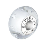 Elfbeads Snow Monroe white glass Bead by The Alternative Bead. Your official Elfbeads Retailer from Germany