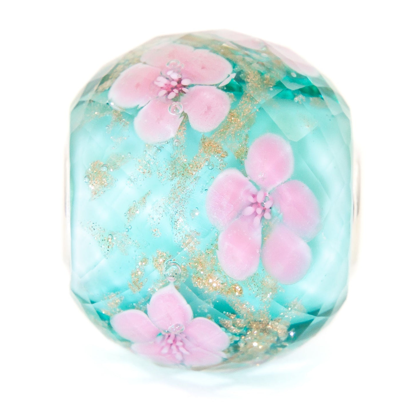 Elfbeads Soft Blossom Golddust World Fractal  glass Bead by The Alternative Bead. Your official Elfbeads Retailer from Germany