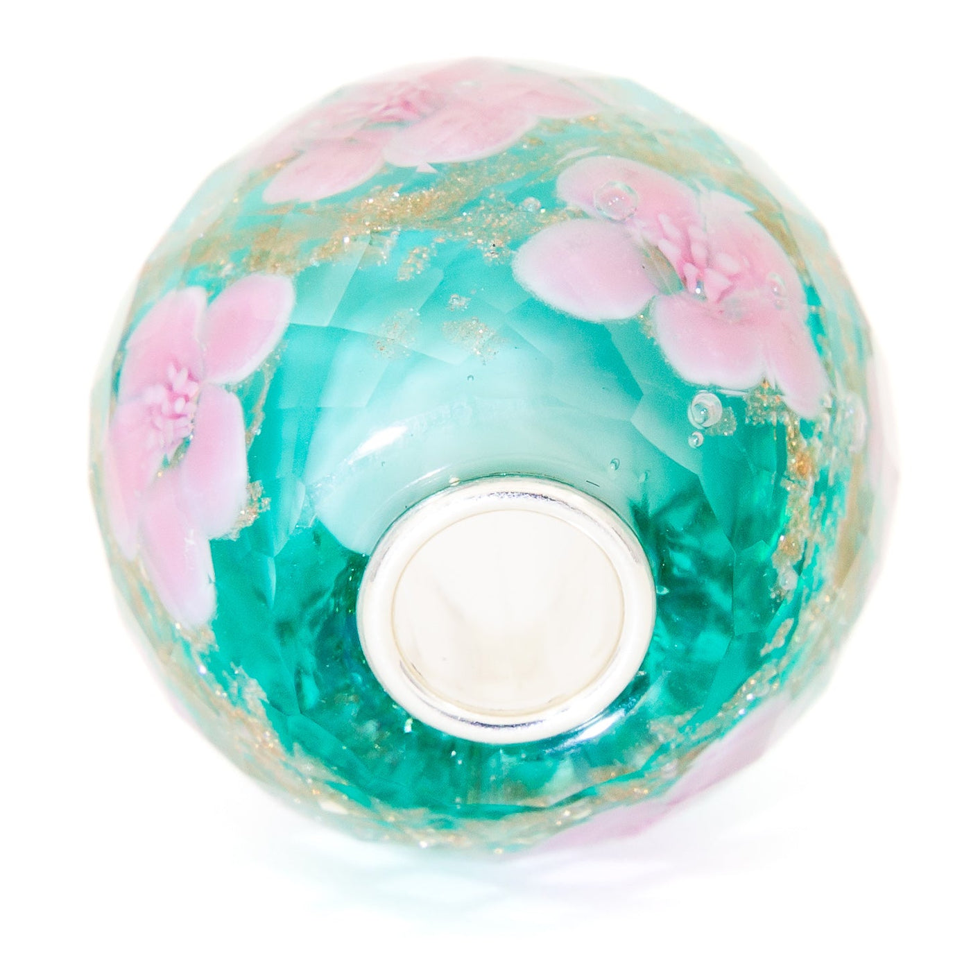 Elfbeads Soft Blossom Golddust World Fractal  glass Bead by The Alternative Bead. Your official Elfbeads Retailer from Germany