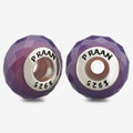 Praan Sparkling Grape Purple Stopper Charms purple glass Stopper by The Alternative Bead. Your official Praan Retailer from Germany