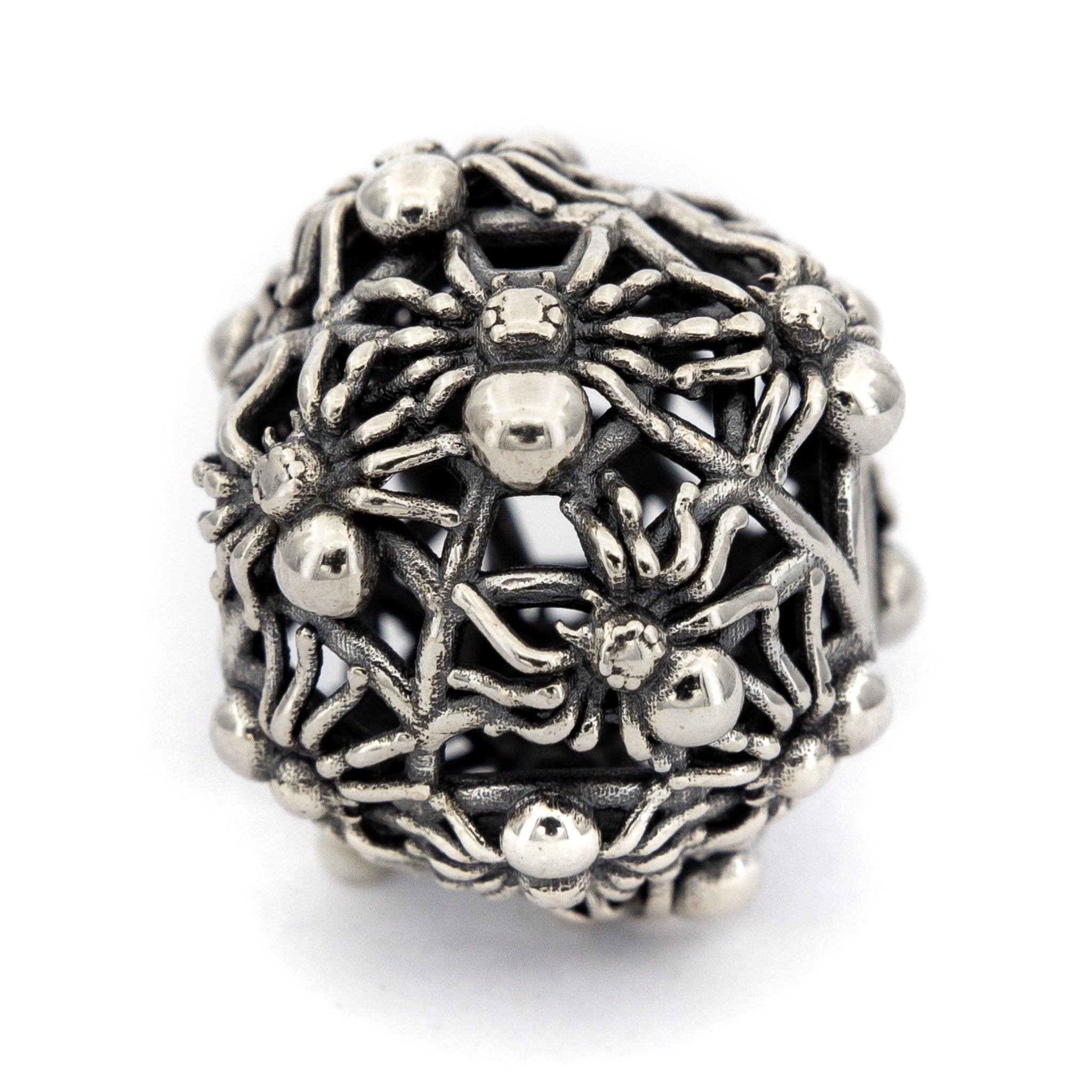 Elfbeads Spider Nest silver sterling-silver Bead by The Alternative Bead. Your official Elfbeads Retailer from Germany