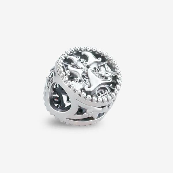 Praan Spiderweb Castle Charm silver sterling-silver Bead by The Alternative Bead. Your official Praan Retailer from Germany
