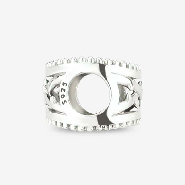 Praan Spiderweb Castle Charm silver sterling-silver Bead by The Alternative Bead. Your official Praan Retailer from Germany