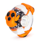 Elfbeads Spooktacular Pumpkin Ghost  glass Bead by The Alternative Bead. Your official Elfbeads Retailer from Germany