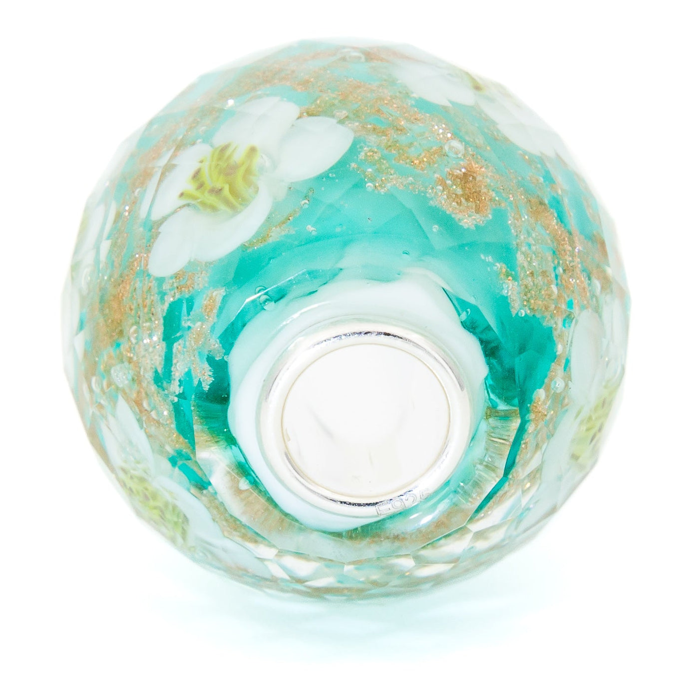 Elfbeads Spring Blossom Golddust World Fractal  glass Bead by The Alternative Bead. Your official Elfbeads Retailer from Germany