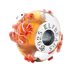 Elfbeads Squirrel Feast orange glass Bead by The Alternative Bead. Your official Elfbeads Retailer from Germany