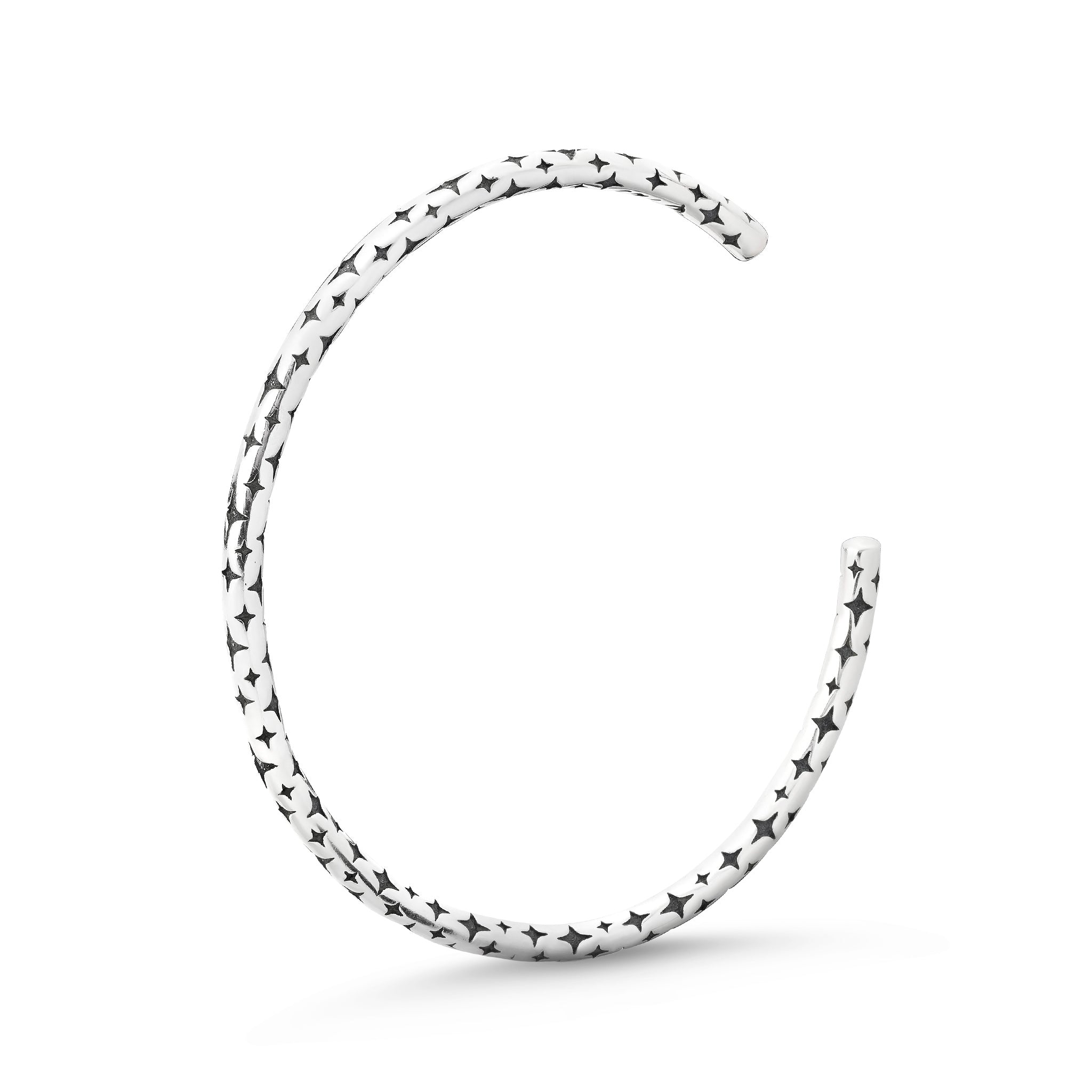 Elfbeads Star Bangle silver sterling-silver Bangle by The Alternative Bead. Your official Elfbeads Retailer from Germany