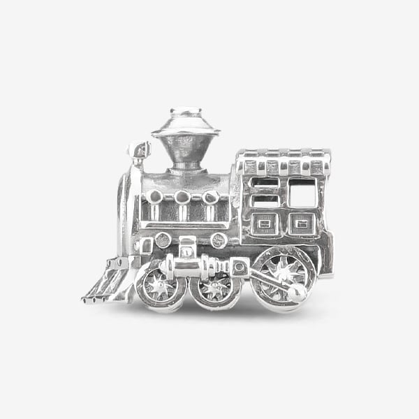 Praan Steam Train Charm silver sterling-silver Bead by The Alternative Bead. Your official Praan Retailer from Germany