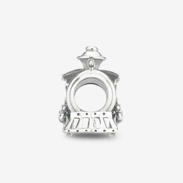 Praan Steam Train Charm silver sterling-silver Bead by The Alternative Bead. Your official Praan Retailer from Germany