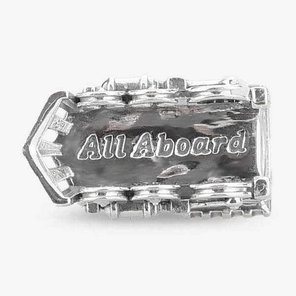 Praan Steam Train Charm silver sterling-silver Bead by The Alternative Bead. Your official Praan Retailer from Germany