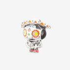Praan Mexican Sugar Calavera Silver Charm multicolor sterling-silver Bead by The Alternative Bead. Your official Praan Retailer from Germany
