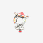 Praan Mexican Sugar Calavera Silver Charm multicolor sterling-silver Bead by The Alternative Bead. Your official Praan Retailer from Germany