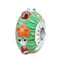 Elfbeads Summertime Blossom Snails green glass Bead by The Alternative Bead. Your official Elfbeads Retailer from Germany