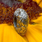 Ogerbeads Ray of Sunflowers Stopper 2.0 silver sterling-silver Stopper by The Alternative Bead. Your official Ogerbeads Retailer from Germany