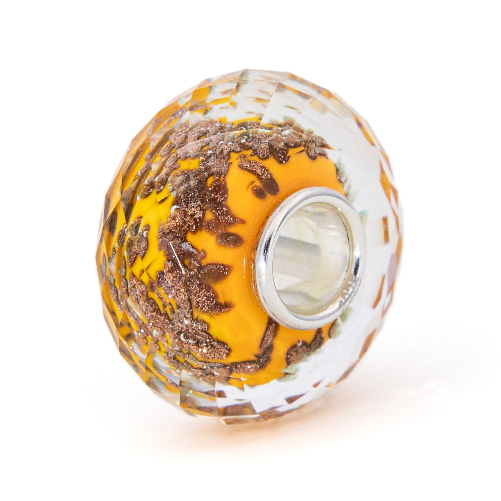 Elfbeads Sunflower Golddust Galaxy Fractal  glass Bead by The Alternative Bead. Your official Elfbeads Retailer from Germany