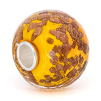 Elfbeads Sunflower Golddust Galaxy World Fractal  glass Bead by The Alternative Bead. Your official Elfbeads Retailer from Germany