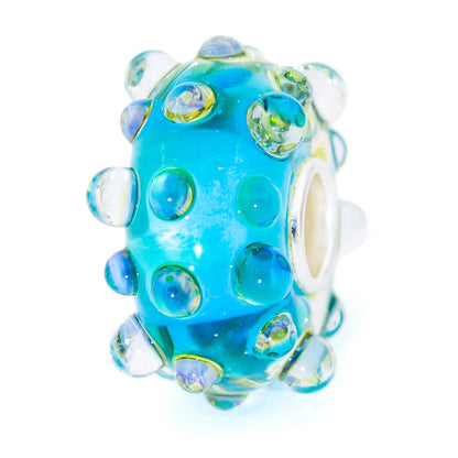  Elfbeads Sunny Ocean Dewdrops Charm by The Alternative Bead 